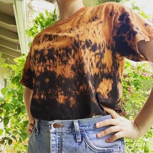 Bleached Black T Shirt